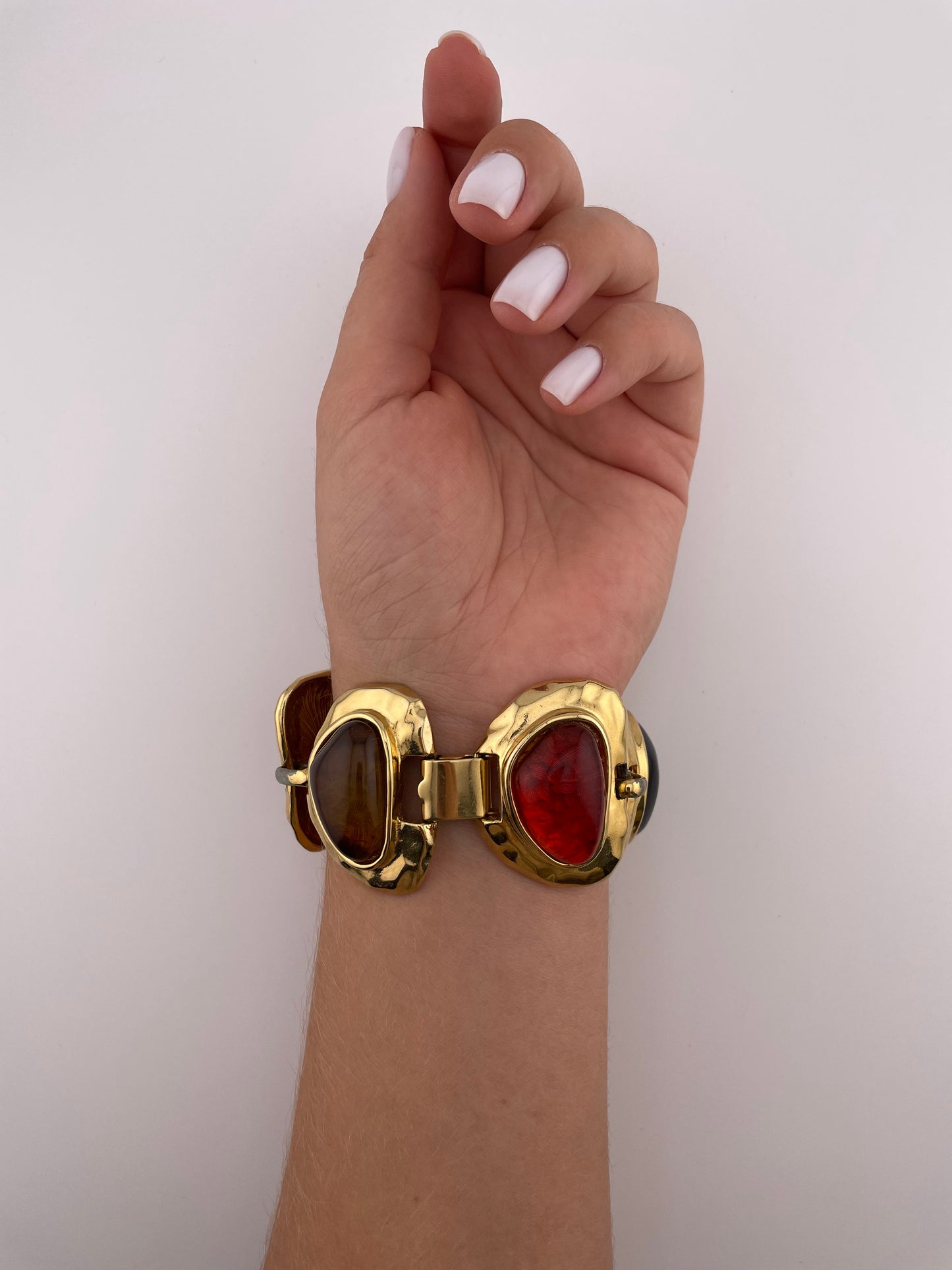 Vintage LES BERNARD Chunky Bracelet