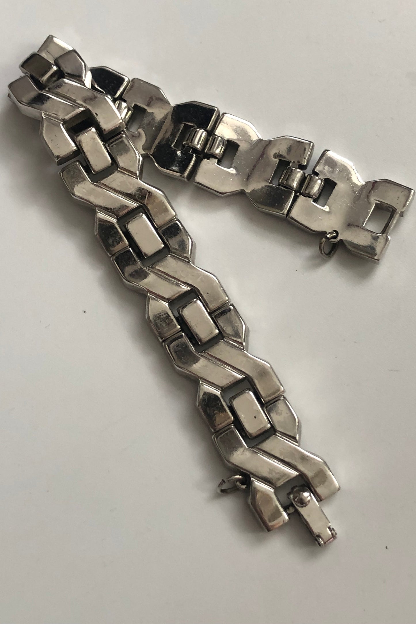 Vintage Monet necklace greek ornament links