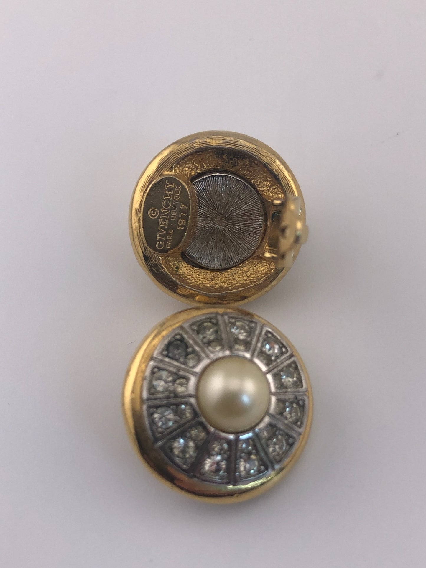 Vintage GIVENCHY Clip on Earrings