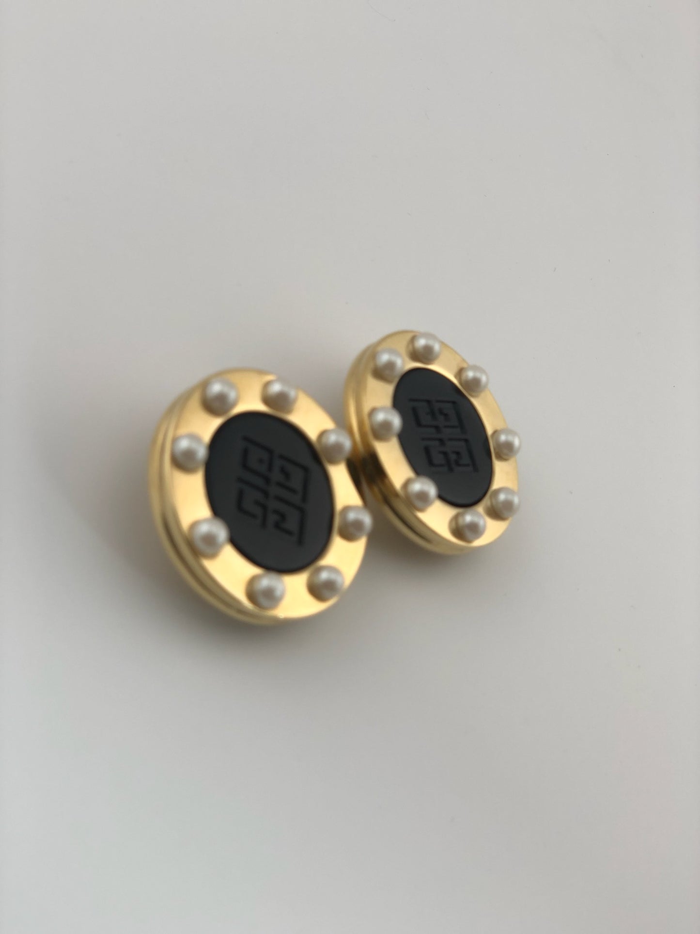 Vintage GIVENCHY Clip on Earrings