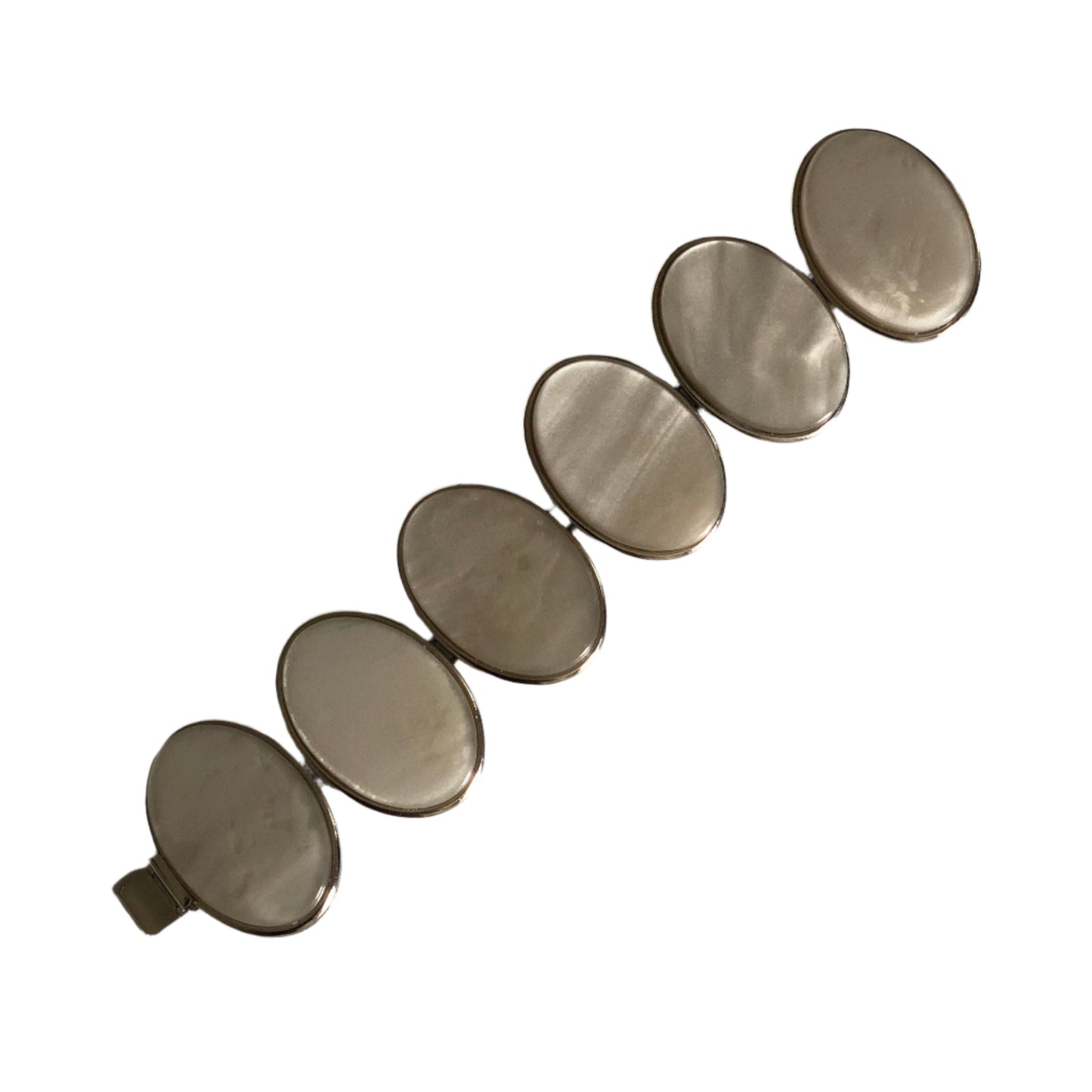 Vintage YSL Bracelet mother of pearl lucite