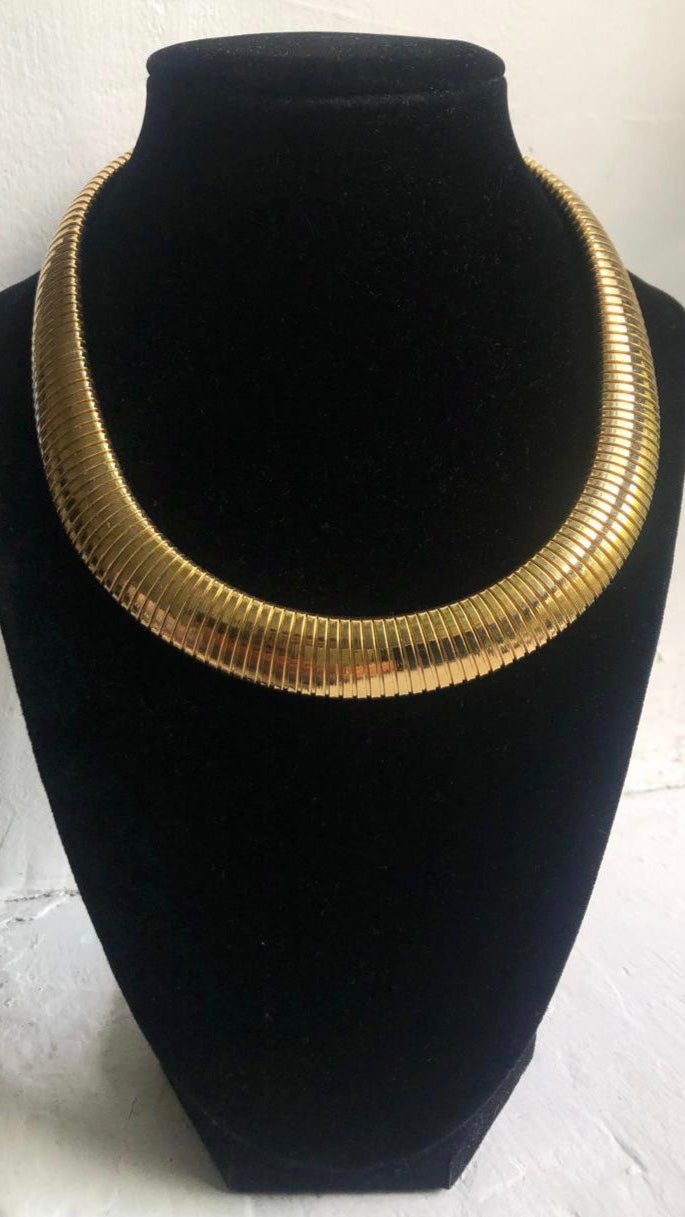 Vintage necklace omega style