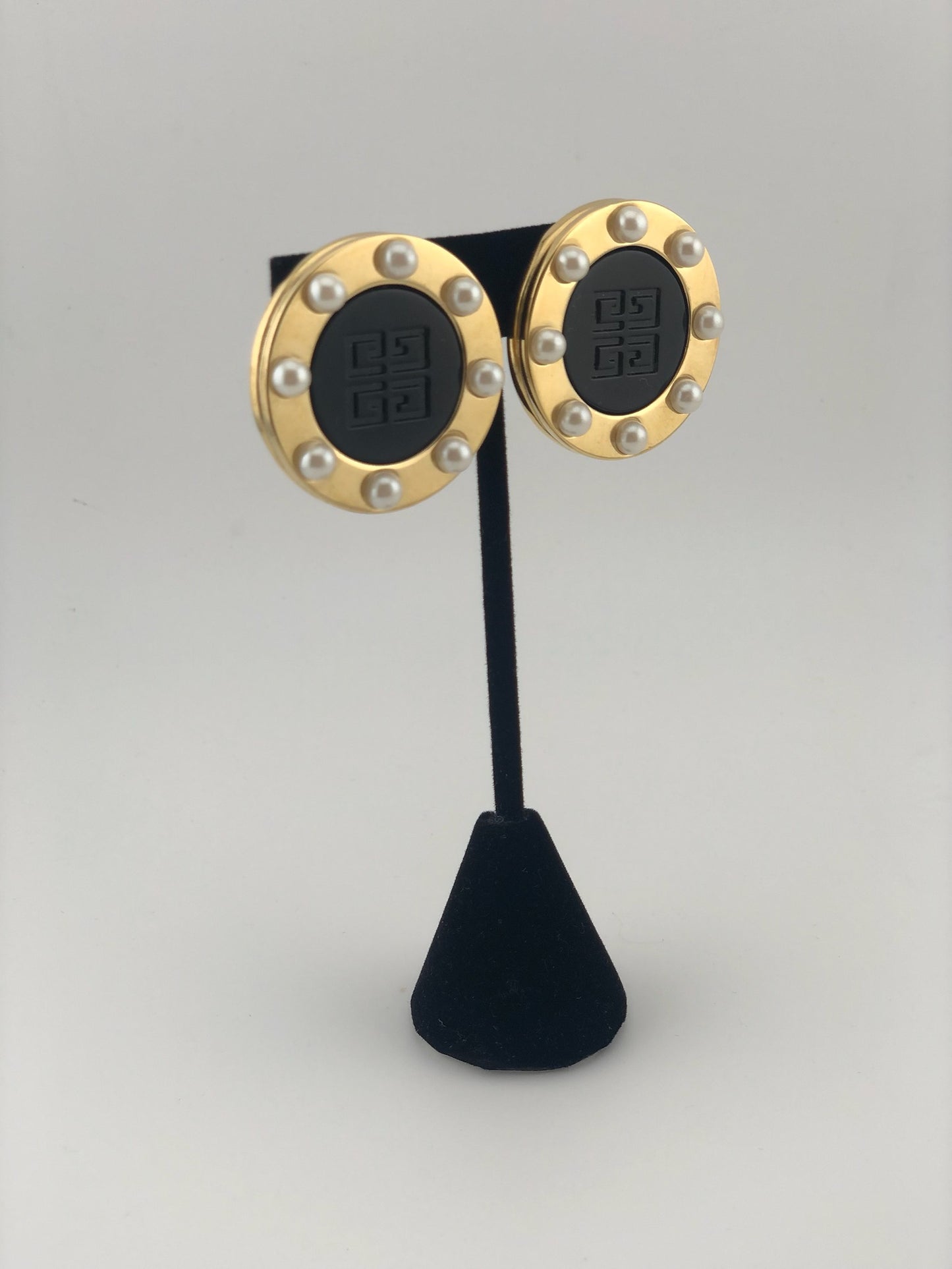 Vintage GIVENCHY Clip on Earrings