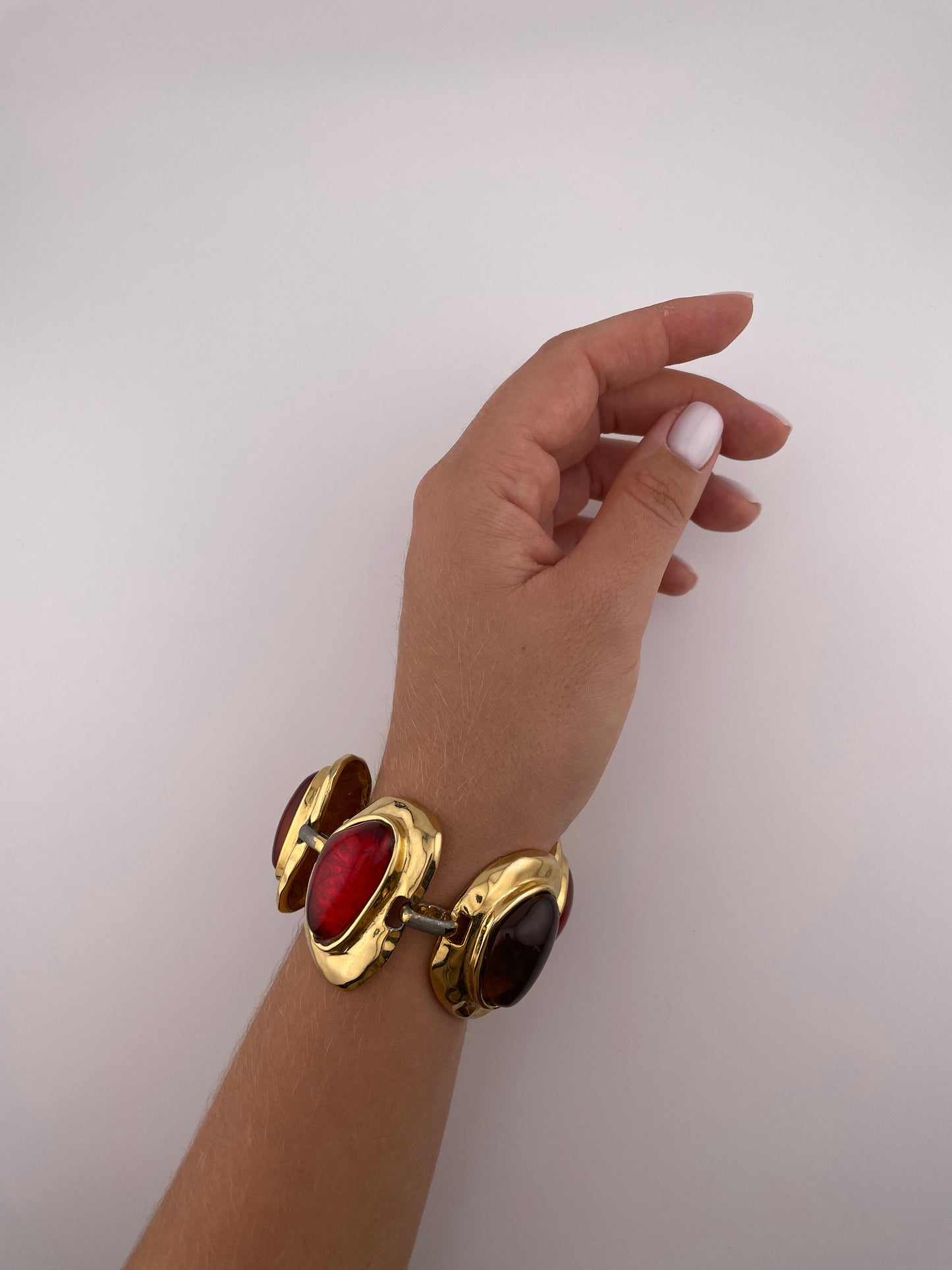 Vintage LES BERNARD Chunky Bracelet