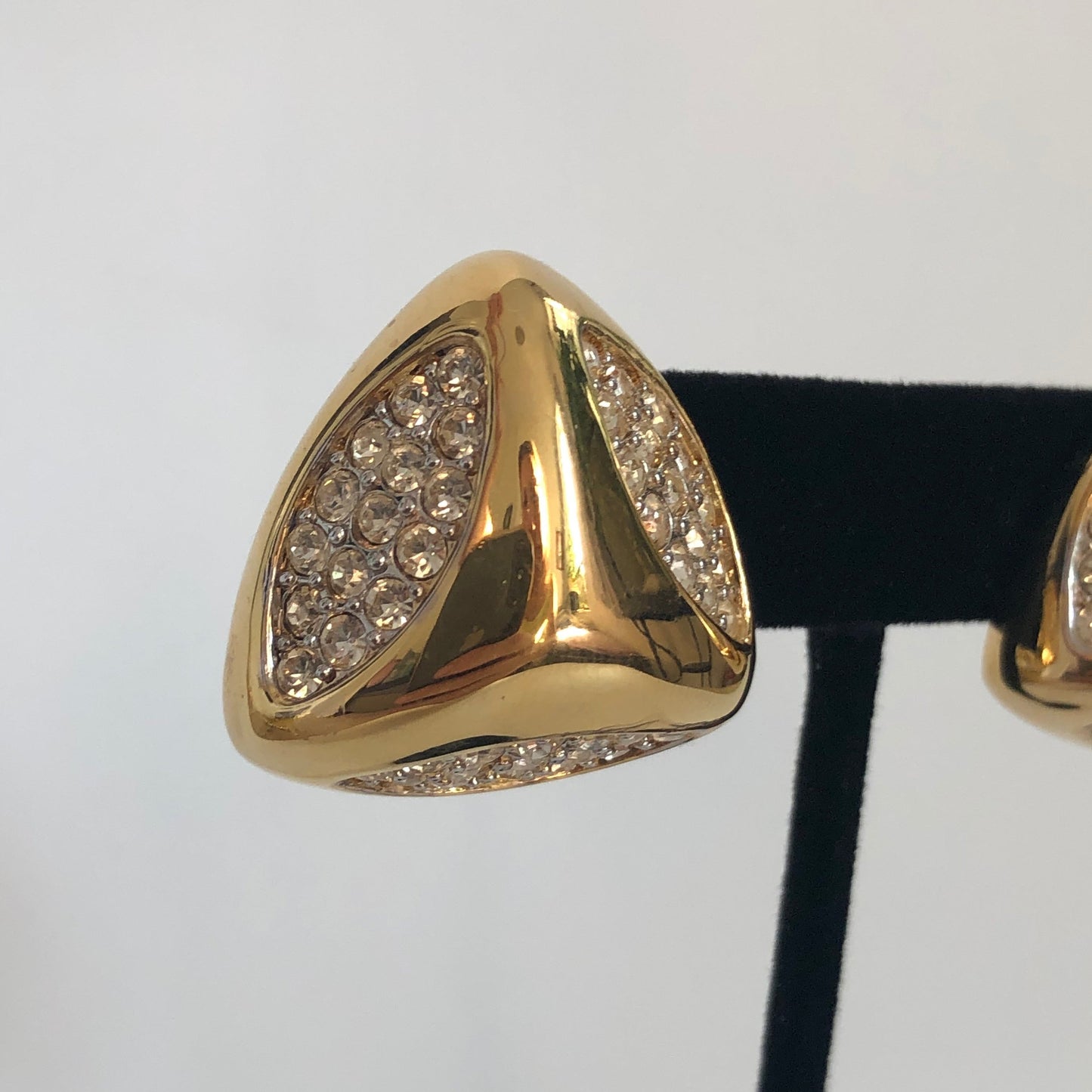 Vintage Nina Ricci large earrings clip on