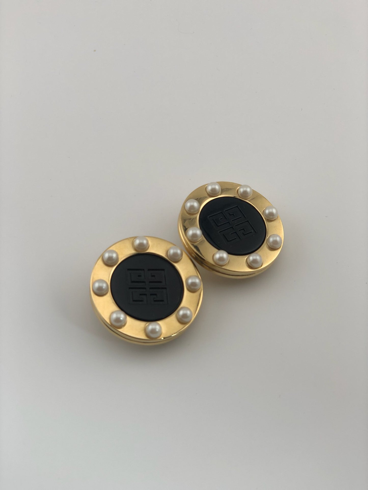 Vintage GIVENCHY Clip on Earrings