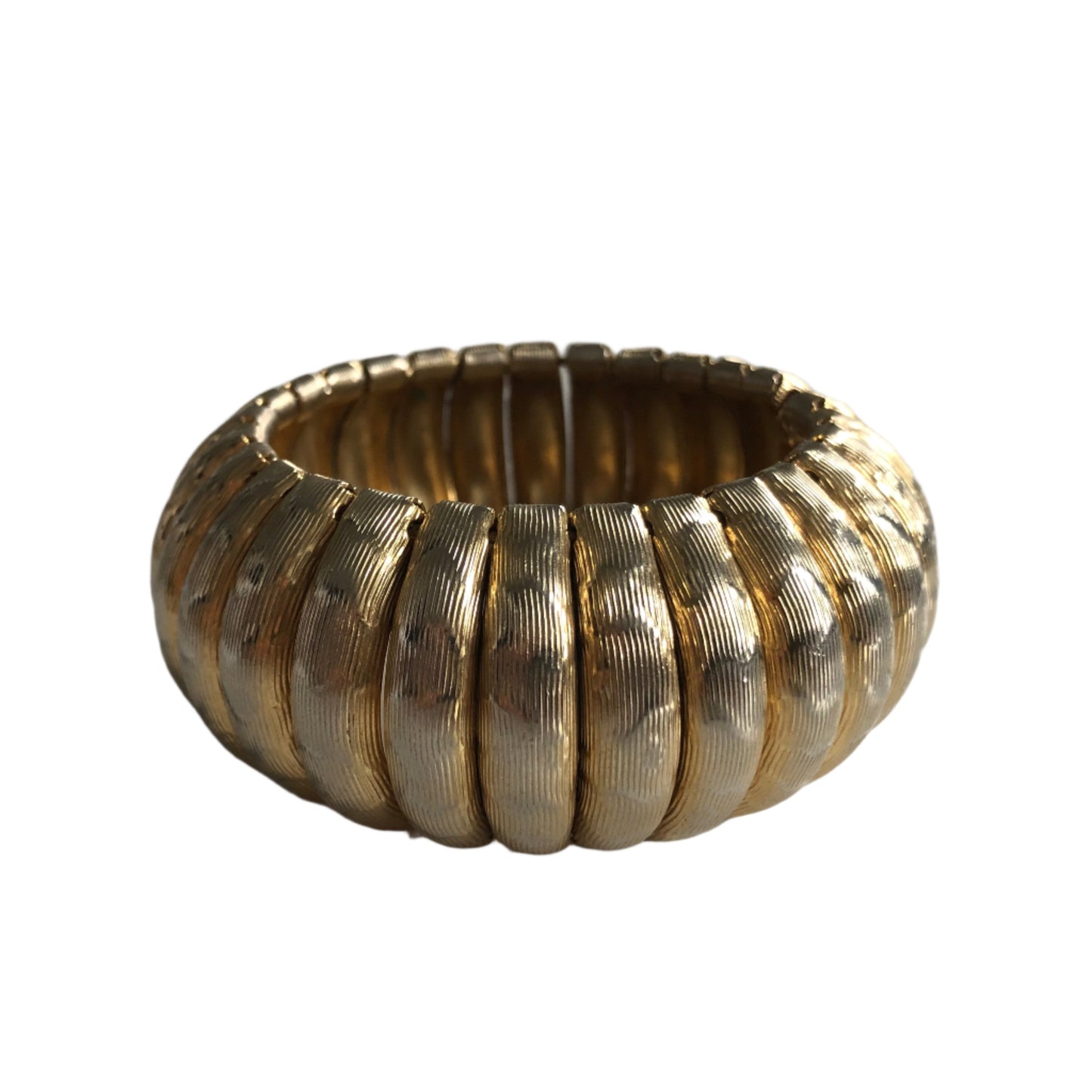 Vintage Napier wide texturizing bracelet