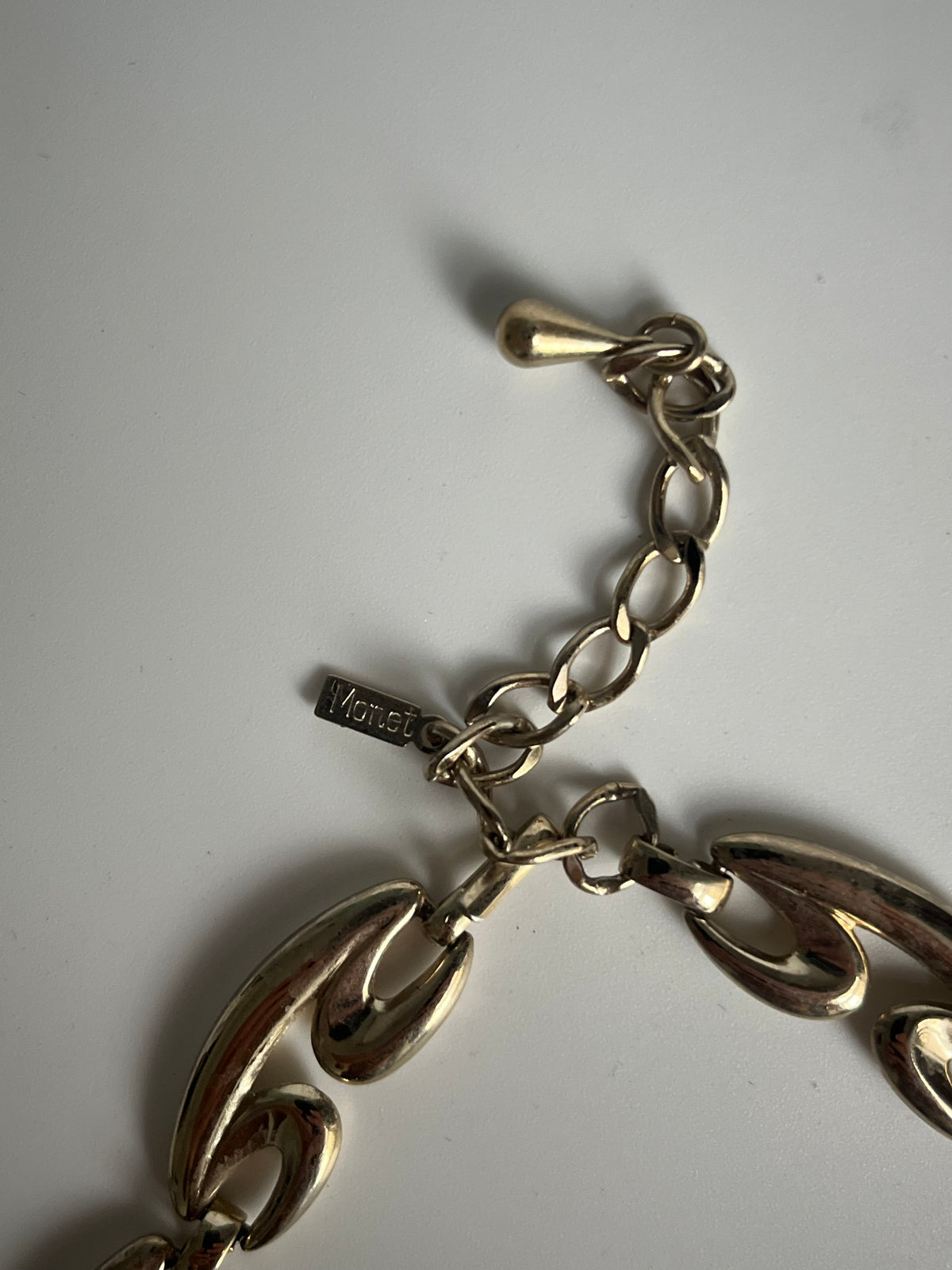 Vintage Monet swirl links 1950’s
