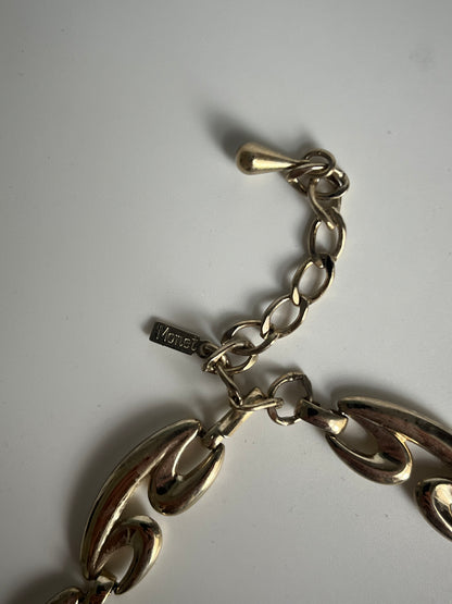 Vintage Monet swirl links 1950’s