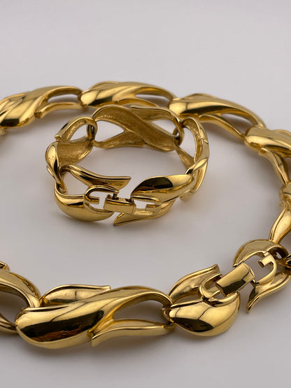 Vintage GIVENCHY swirl  bracelet