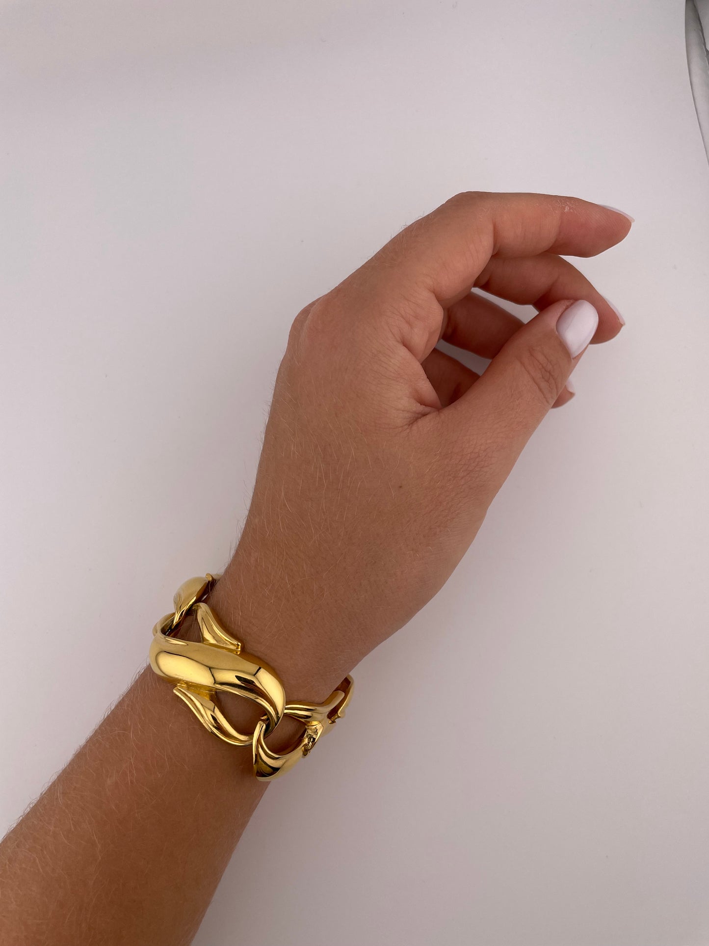 Vintage GIVENCHY swirl  bracelet