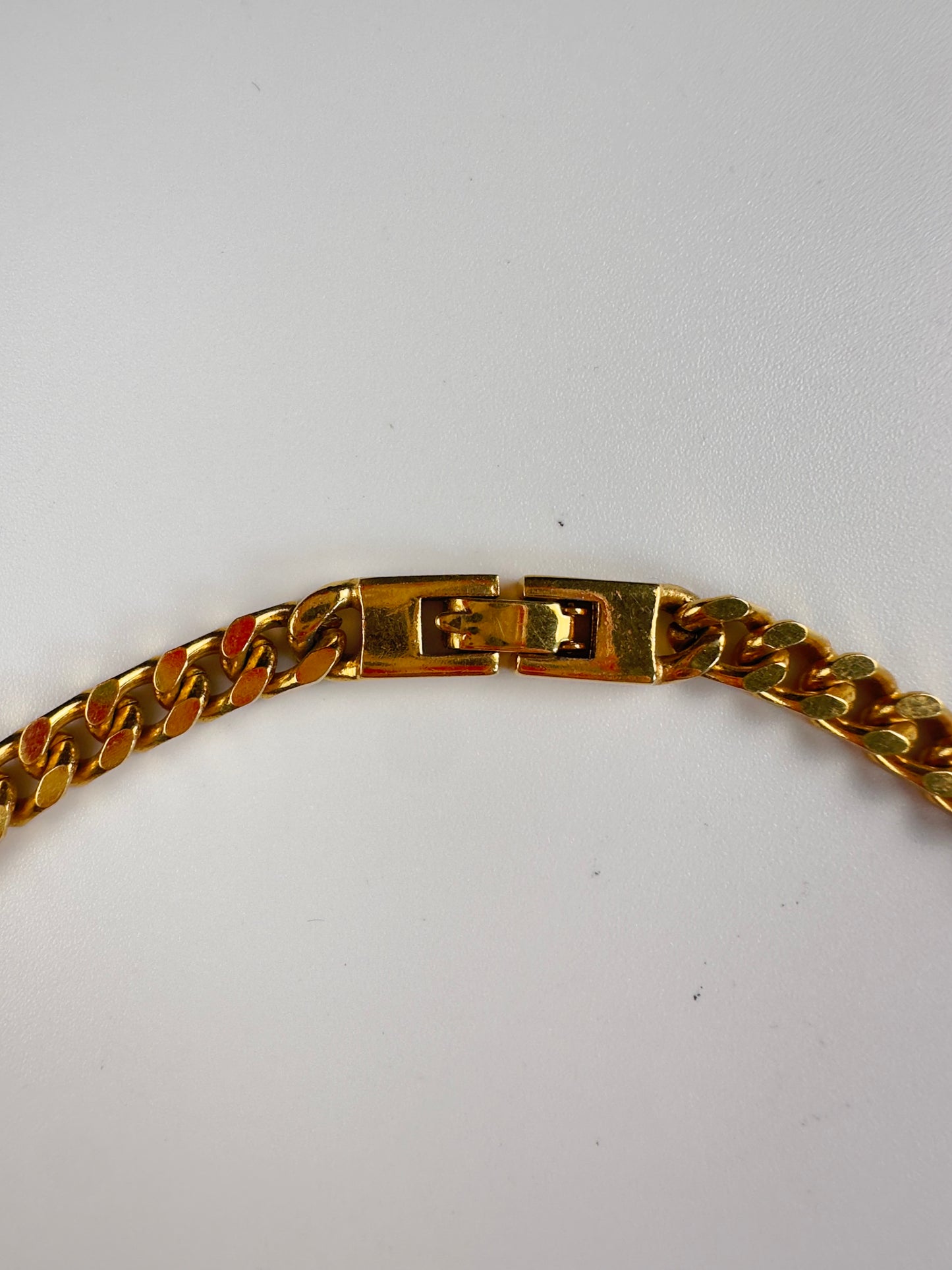 Vintage  GIVENCHY  Necklace Logo Pendant 1979