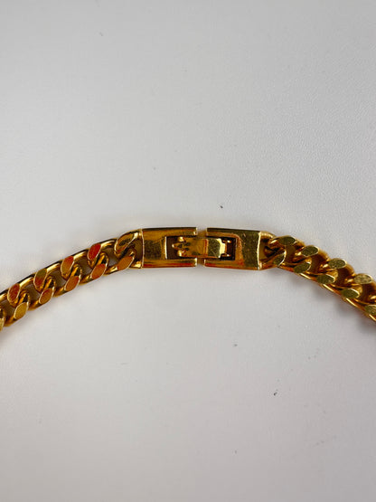 Vintage  GIVENCHY  Necklace Logo Pendant 1979