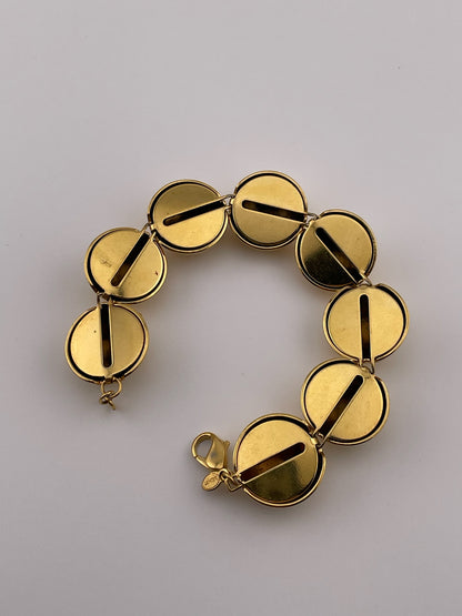 Vintage MONET Set (Bracelet and Clip On Earring)