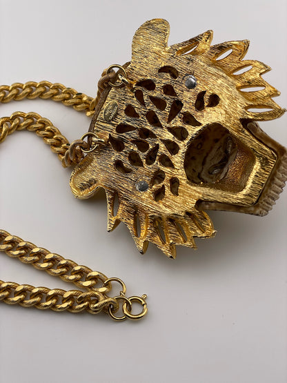 Vintage HATTIE CARNEGIE  Tiger Necklace