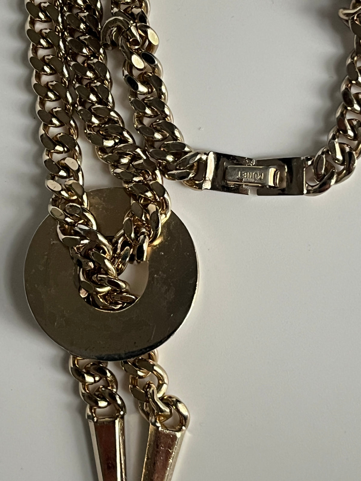 Vintage Monet circle pendant 1950’s
