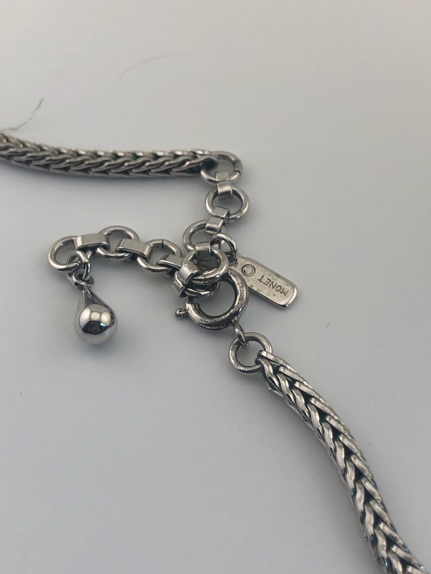 Vintage MONET Necklace large pendant