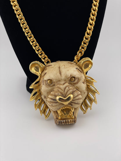 Vintage HATTIE CARNEGIE  Tiger Necklace