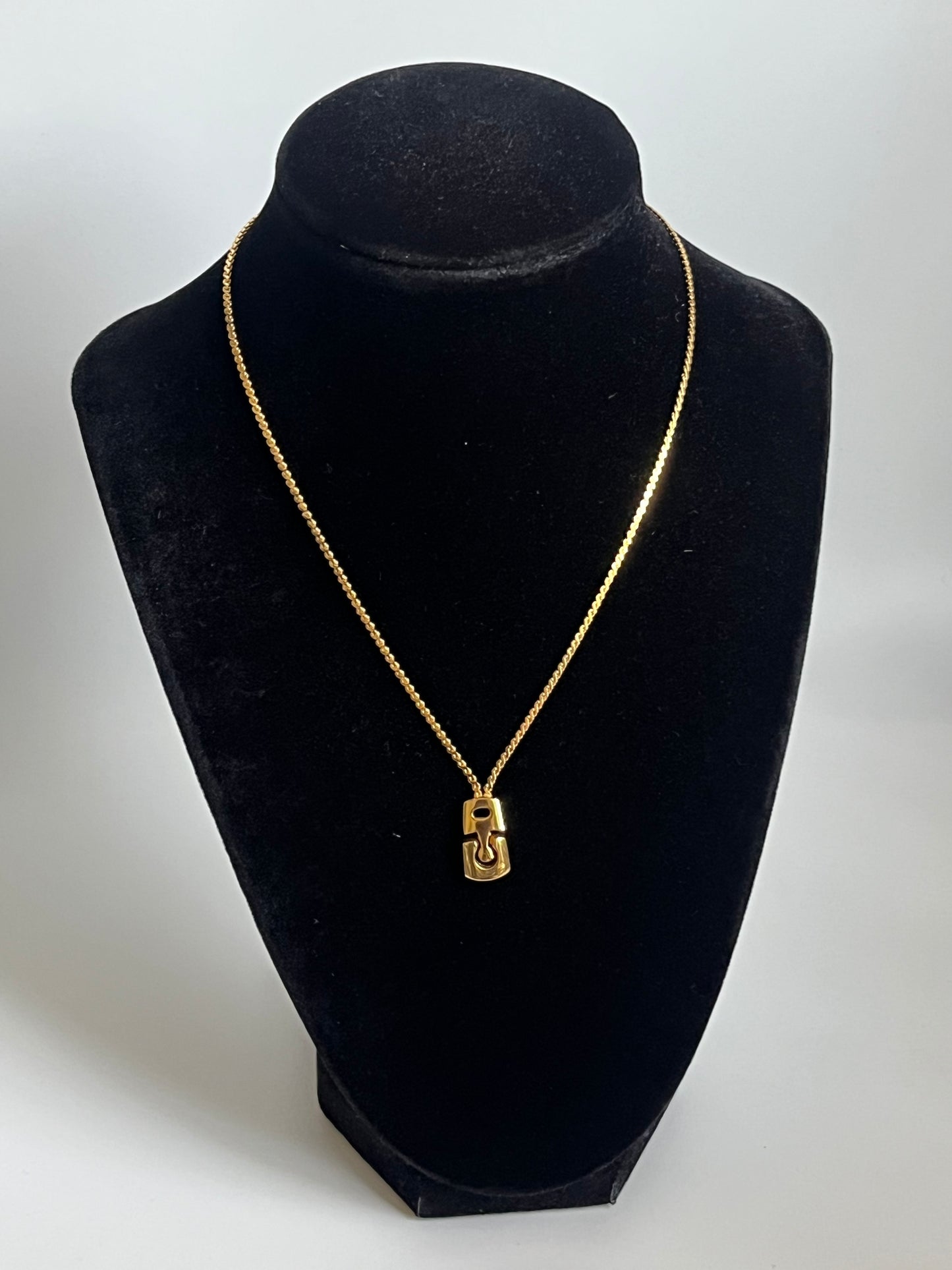 vintage Pierre  Cardin necklace logo