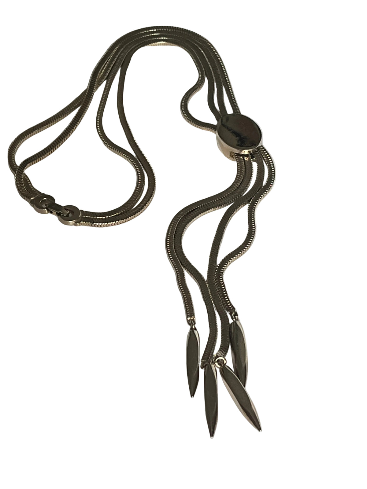 Vintage Monet snake chain slide gold tone  1950’s