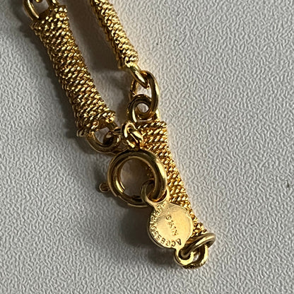 Vintage ACCESSOCRAFT NY lion necklace 1960's