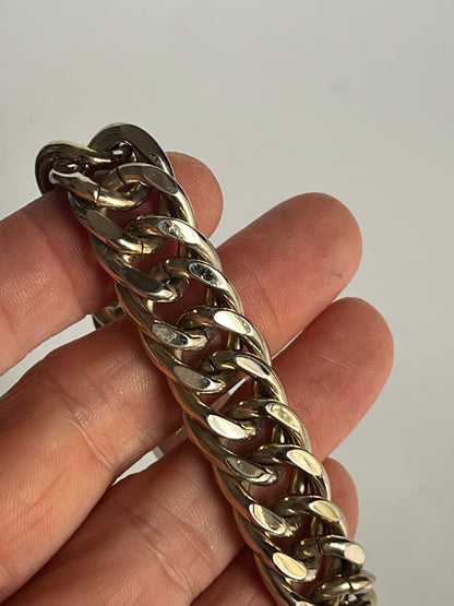 Vintage Monet bracelet  chunky chain 1950’s