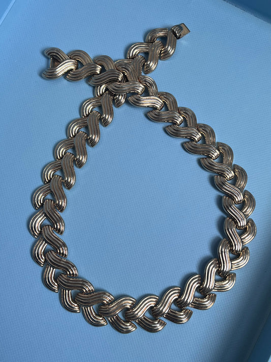 Vintage Trifari necklace choker A.Philippe 1948