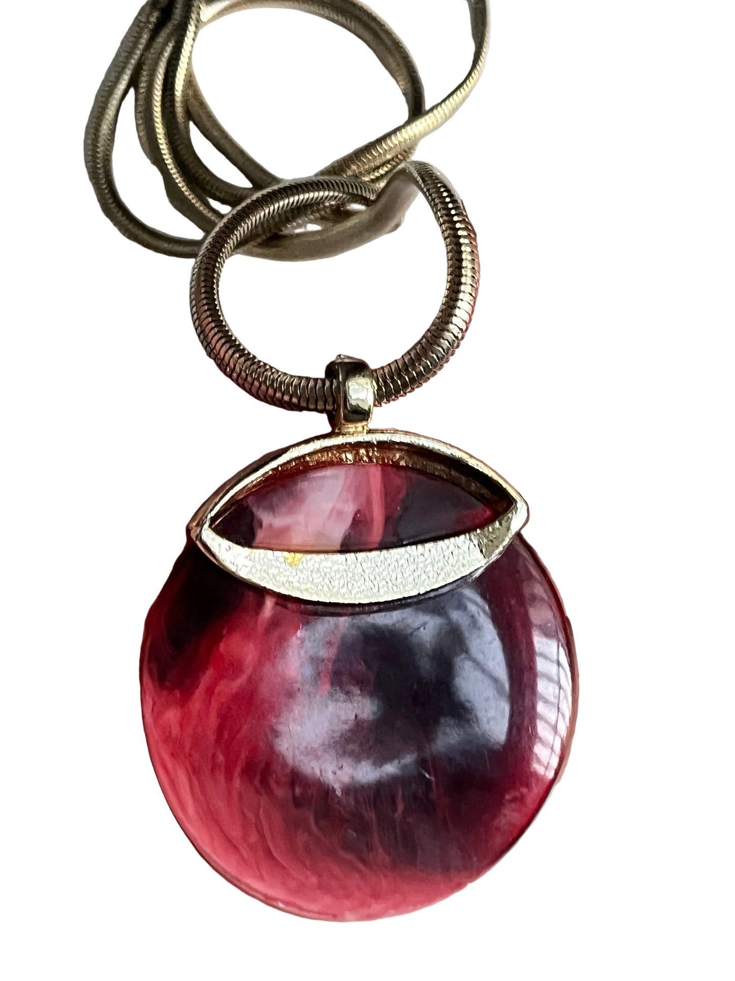 Vintage necklace large pendant 1970’s