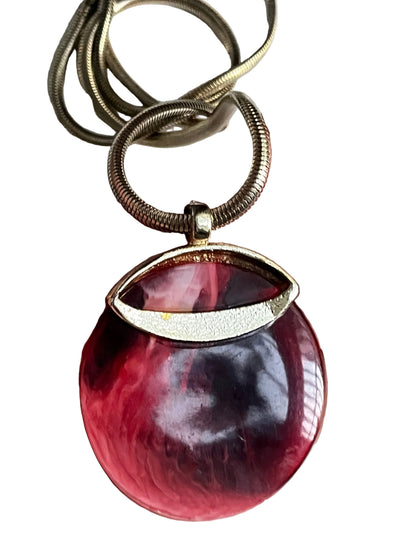Vintage necklace large pendant 1970’s
