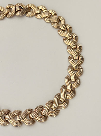 Vintage Trifari necklace choker A.Philippe 1948