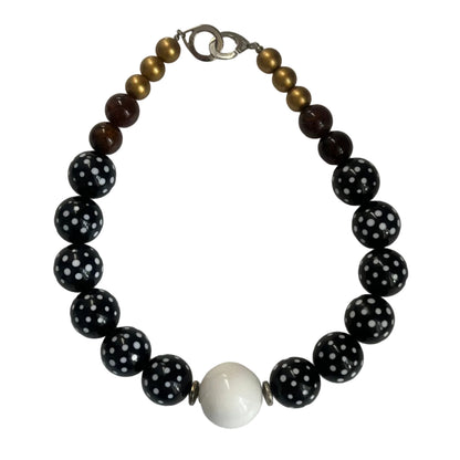 Vintage Les Bernard necklace plastic beads