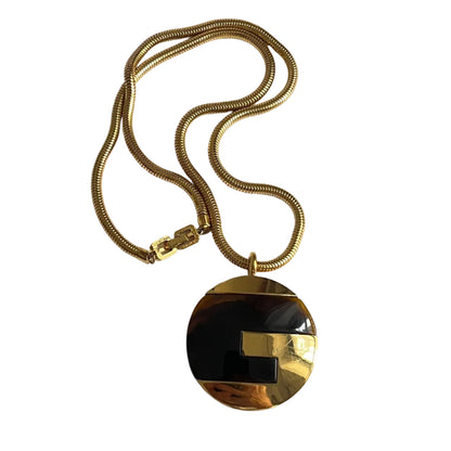 Vintage GIVENCHY Necklace lucite 1977