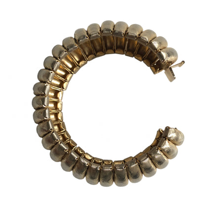 Vintage Napier wide texturizing bracelet