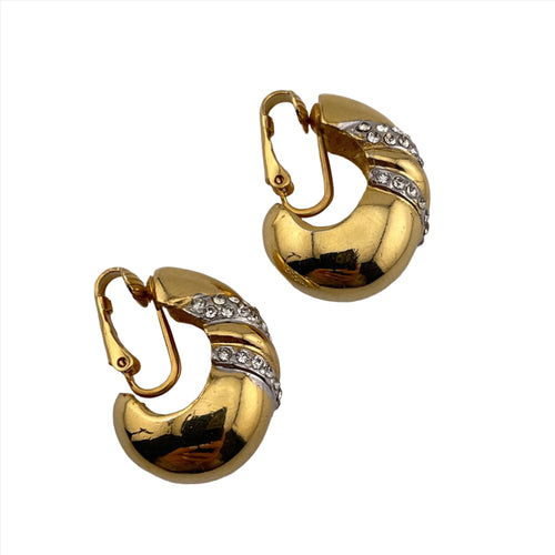 Vintage LANVIN  Clip On Earrings