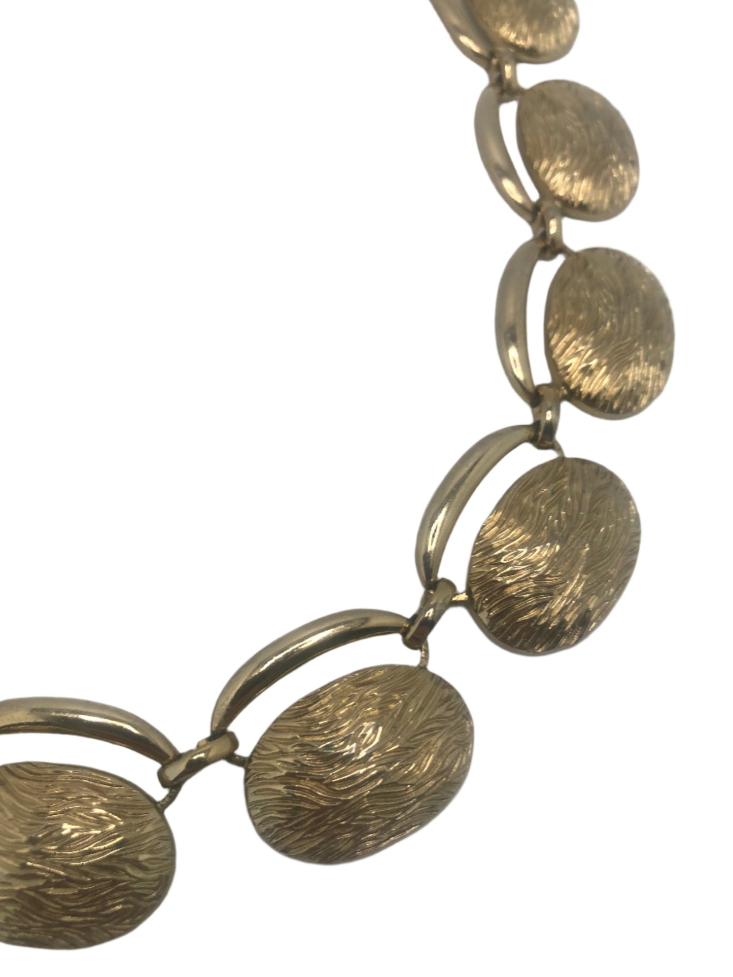 Vintage MONET necklace textured collar