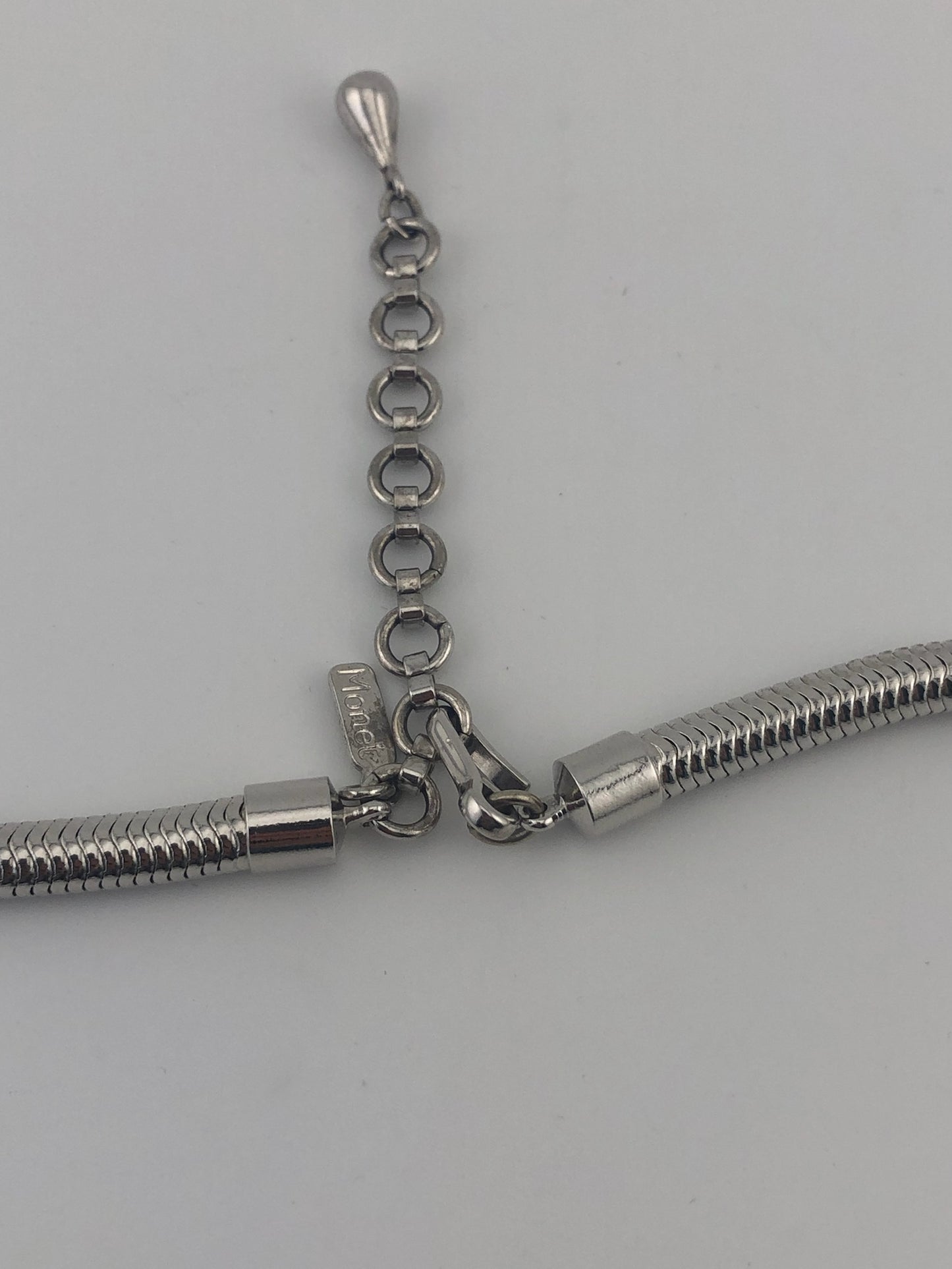 Vintage MONET Necklace cut pendant