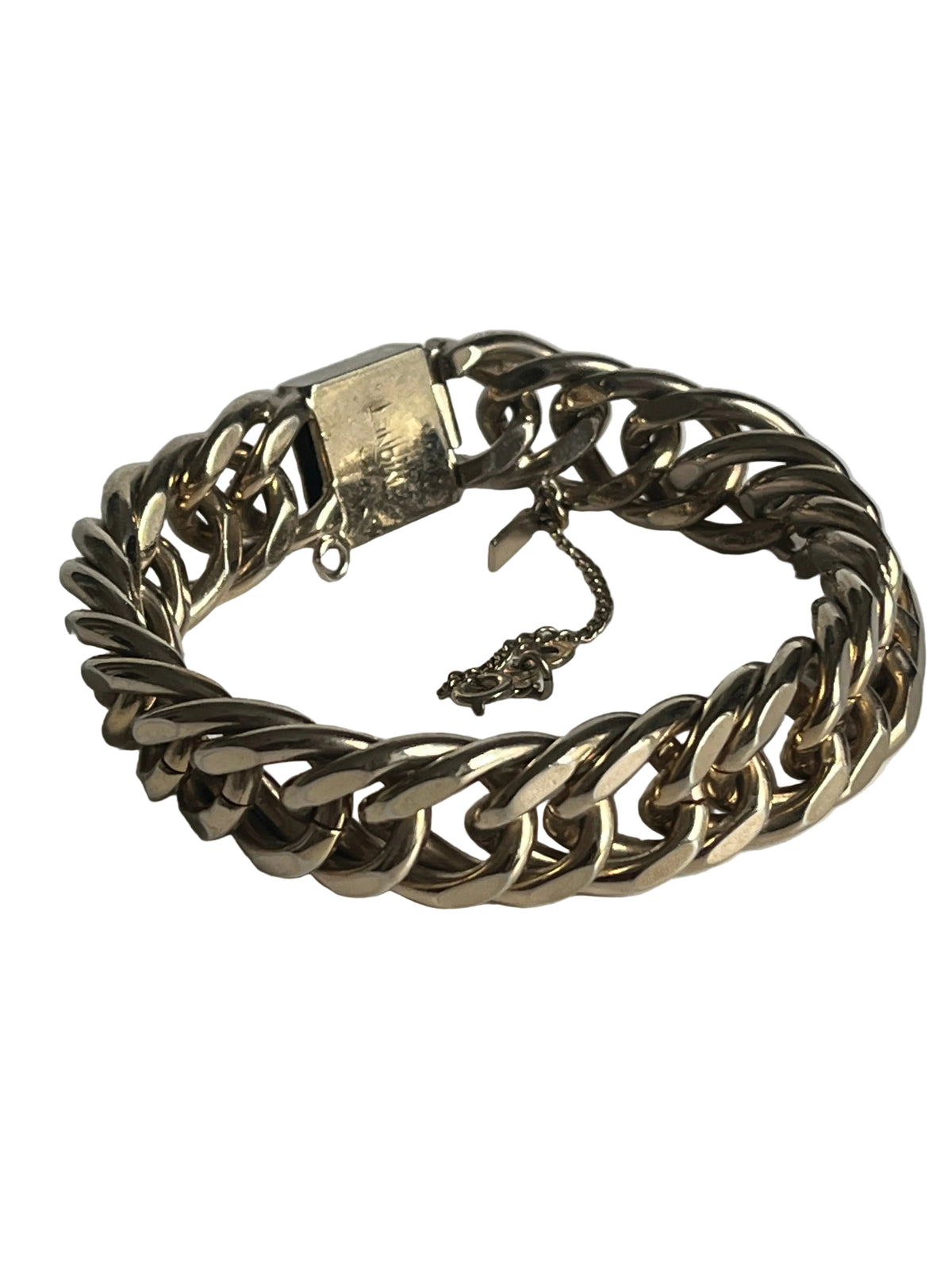 Vintage Monet bracelet  chunky chain 1950’s